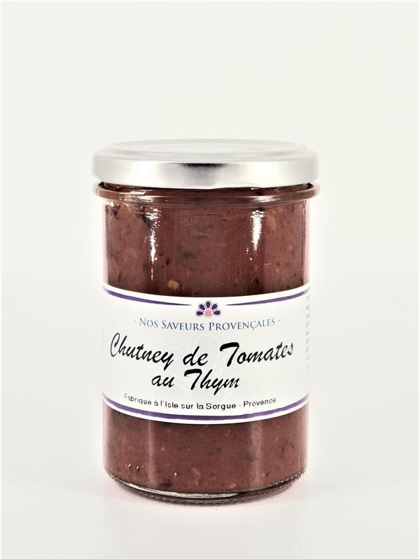 Tomaten-Chutney mit Thymian, 190 g