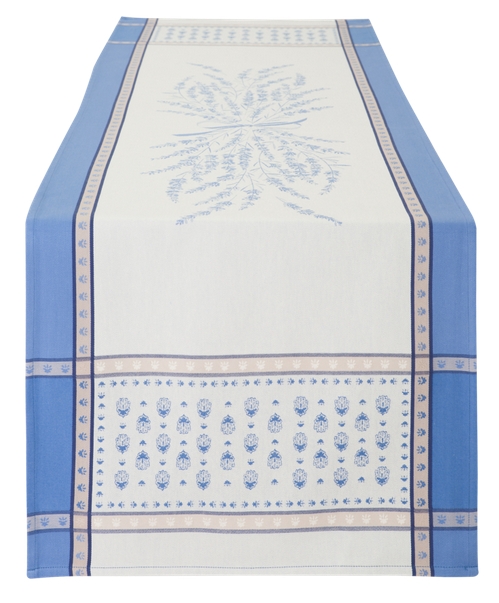 Tischläufer, 160 x 50 cm "Grignan", lila-beige