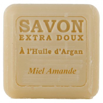 Seife mit Arganöl, 100 g "Honig-Mandel"