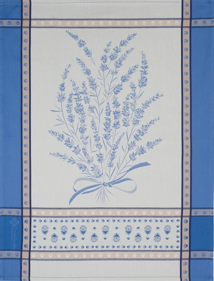 Tischläufer, 160 x 50 cm "Grignan", blau-weiß