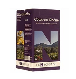 AOP Côtes du Rhône Rouge Bag-in-box