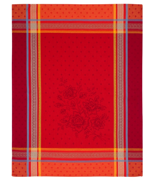 Geschirrtuch, 50 x 70 cm "Massilia", rot