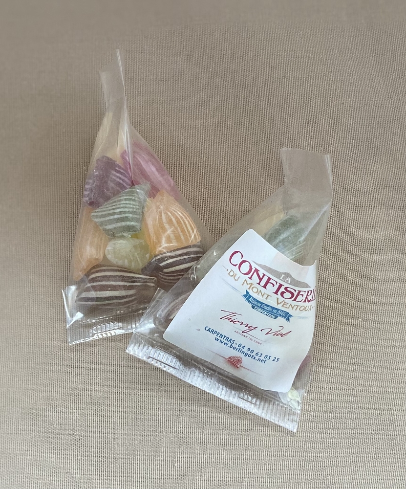 Berlingots de Carpentras, Fruchtbonbons, 40 g