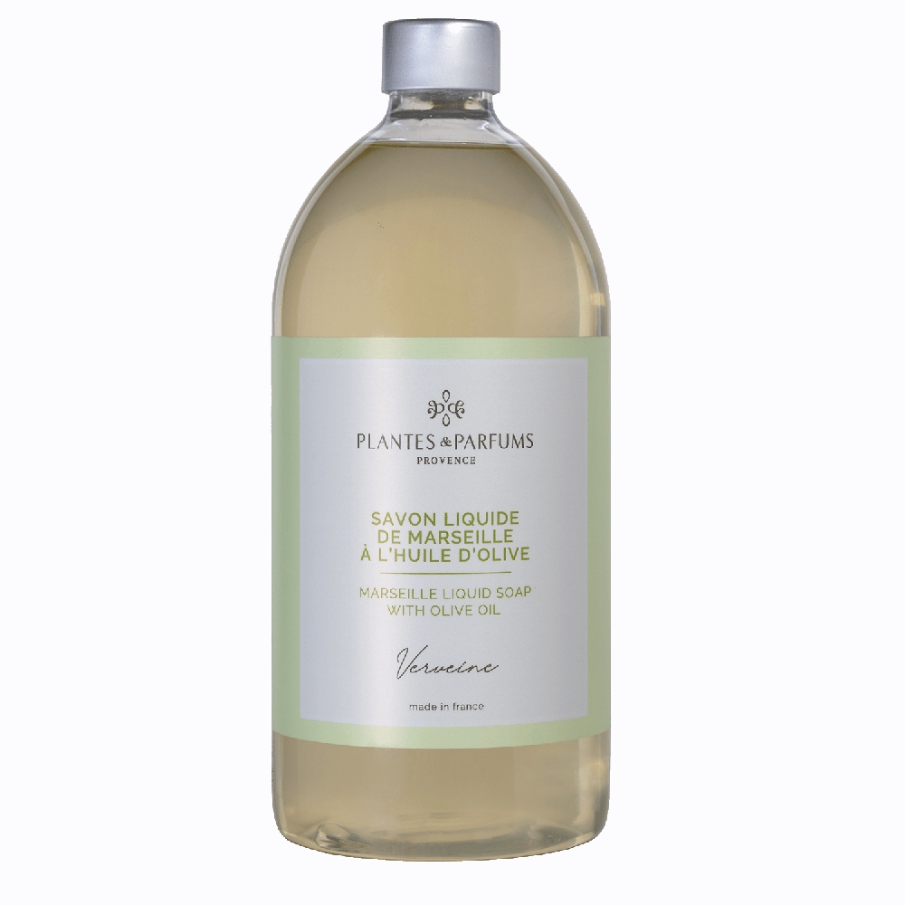 Flüssigseife "Eisenkraut (Verveine)" 1 l, Nachfüllflasche