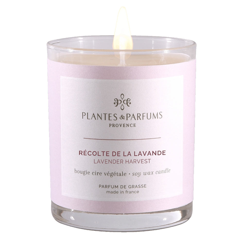 Pflanzliche Duftkerze, 180 g "Lavendel"