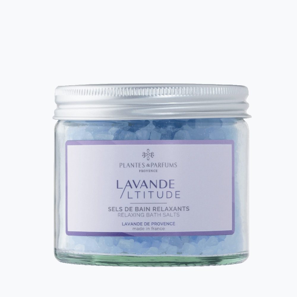 Badesalz mit ätherischem Lavendelöl, 300 g